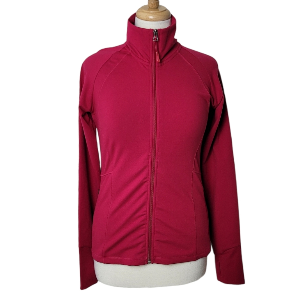 ELLEN TRACY ACTIVE Jacket Zip Up Athletic